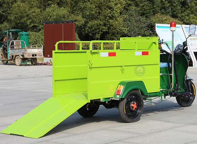Xe ba bánh điện để chở hàng được sử dụng nhiều hiện nay bởi tính tiện lợi