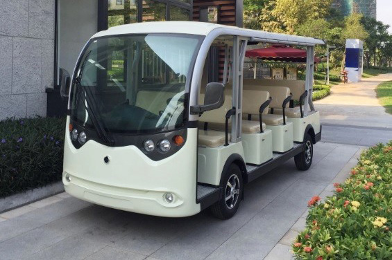Xe điện chở khách 11 chỗ phương tiện di chuyển an toàn cho các resort