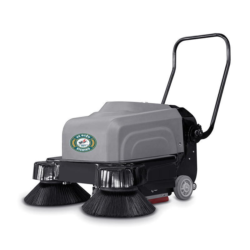 Xe-quet-rac-QD6000 Xe quét rác, quét đường đứng lái model QD 6000 hãng vishiko