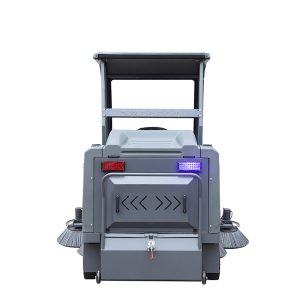 Mặt sau xe quét rác QD16000 hãng vishiko