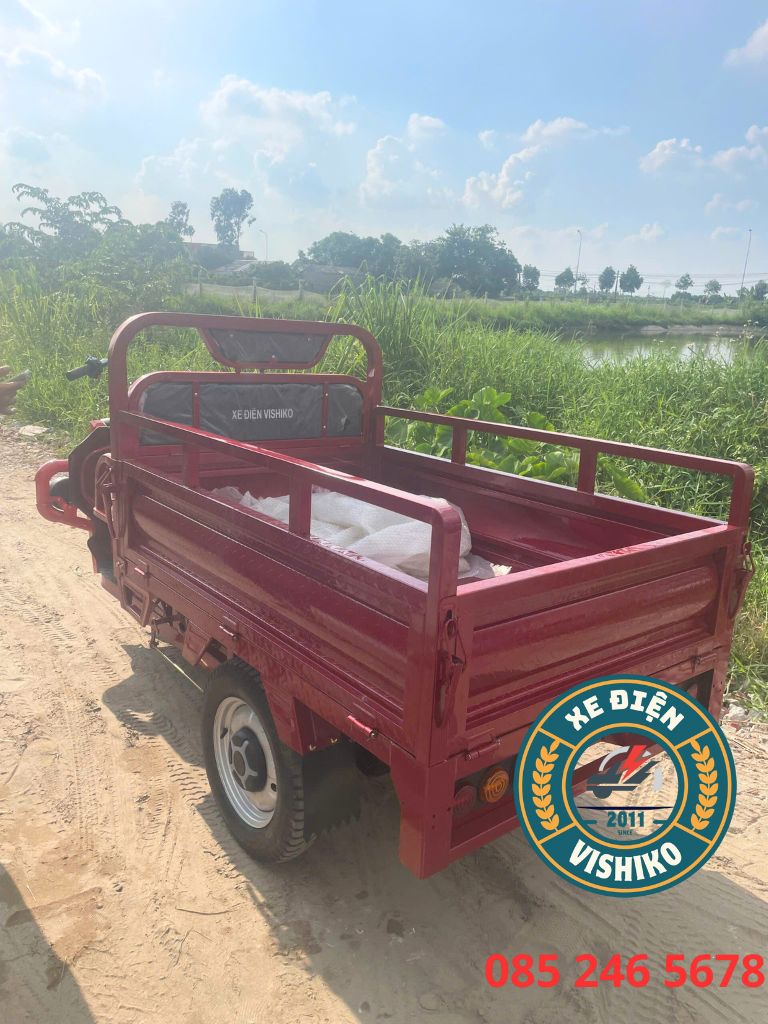 Bàn Giao Xe Điện 3 Bánh Vishiko 500Kg Cho Anh Tuyền Tại Hà Nam