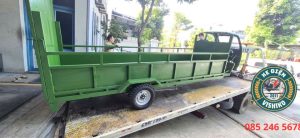 VISHIKO Bàn Giao Xe Điện 3 Bánh Chở Hàng 800KG